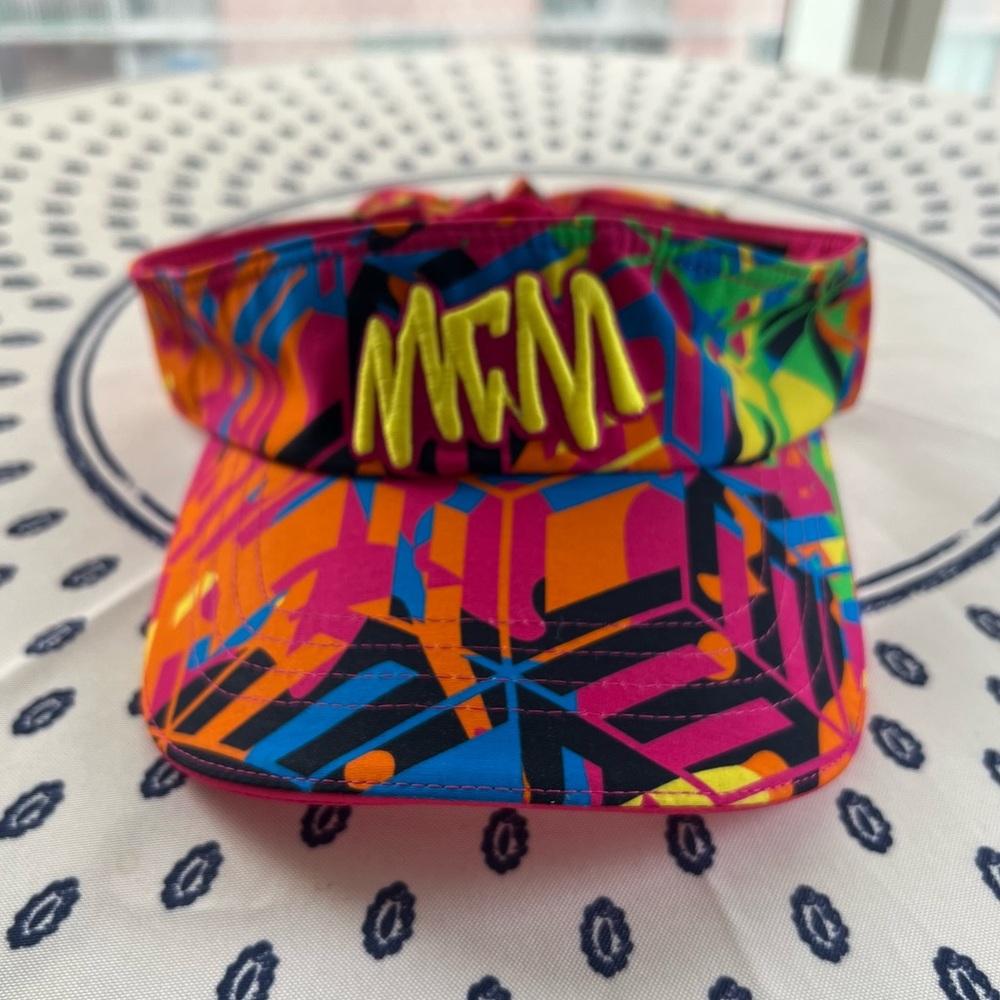 MCM Brand New Camouflage Sun Visor